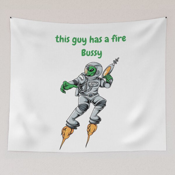 Item preview, this guy has a fire bussy  designed and sold by GetNew.
