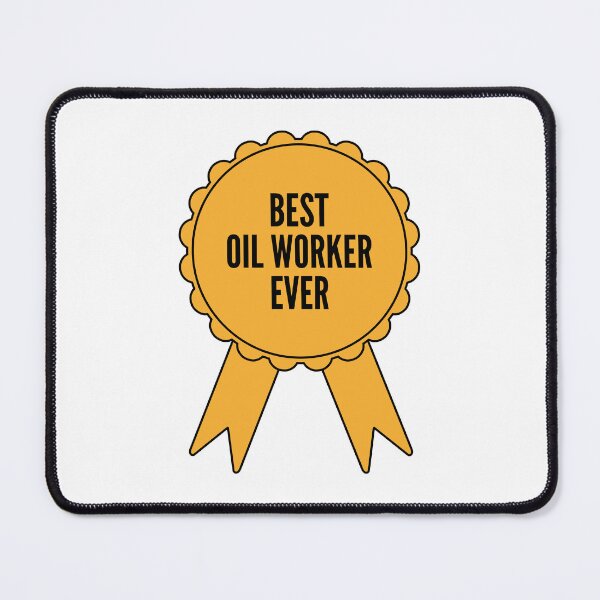 Item preview, Best Oil worker Ever Gold Medal Achievement designed and sold by SVPOD.