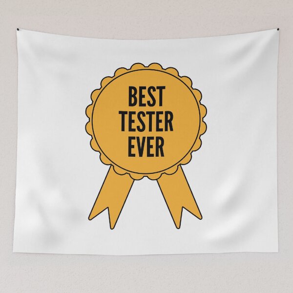 Item preview, Best Tester Ever Gold Medal Achievement designed and sold by SVPOD.