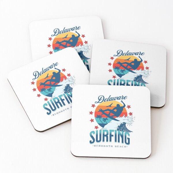 Item preview, Delaware Surfing Proud!  Unique Rehoboth Beach DE Design designed and sold by gratefulshop.