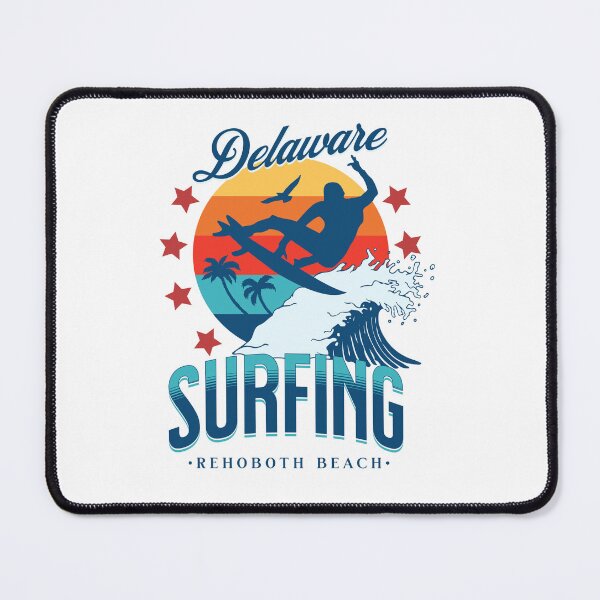 Item preview, Delaware Surfing Proud!  Unique Rehoboth Beach DE Design designed and sold by gratefulshop.