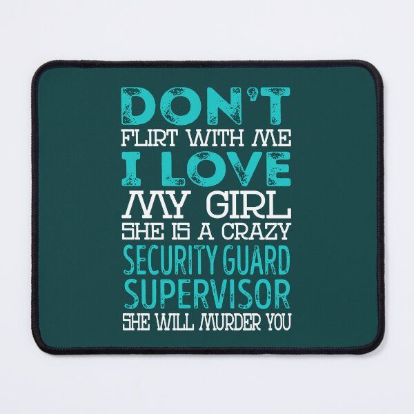 Item preview, Crazy Security Guard Supervisor Job Title Mug Cute T Shirts For Women Graphic designed and sold by cessorrup.