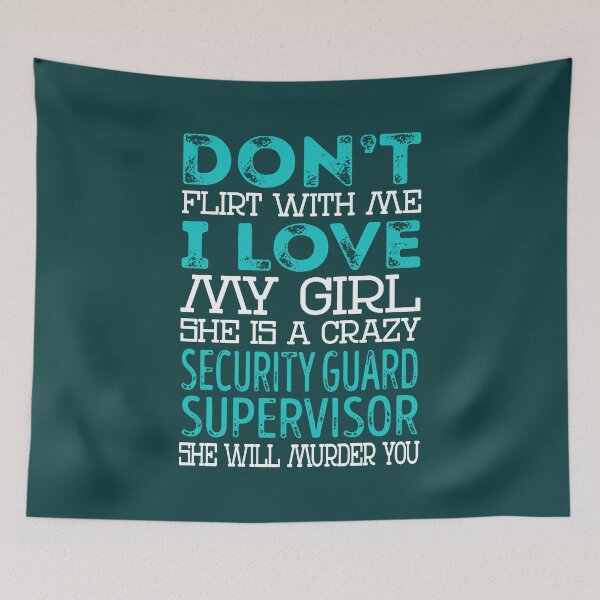 Item preview, Crazy Security Guard Supervisor Job Title Mug Cute T Shirts For Women Graphic designed and sold by cessorrup.