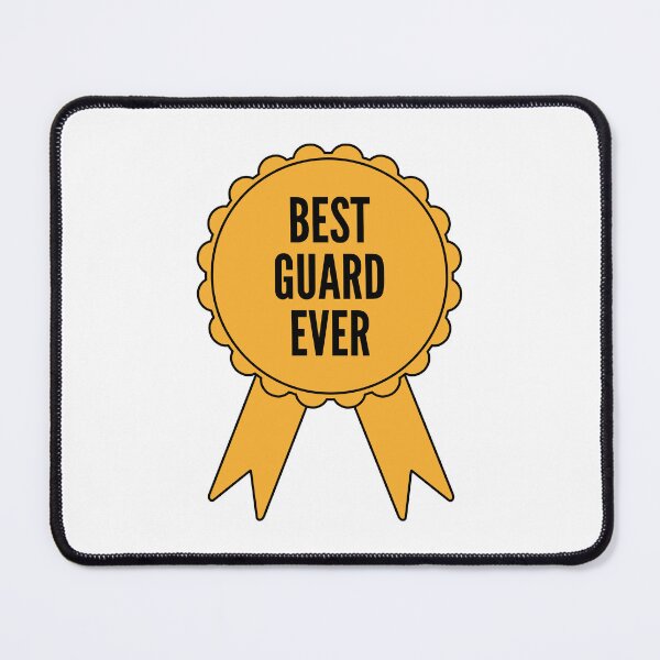 Item preview, Best Guard Ever Gold Medal Achievement designed and sold by SVPOD.