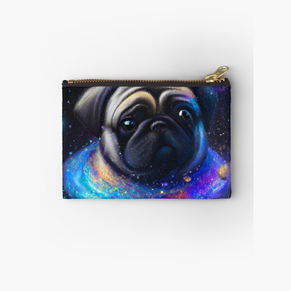 Item preview, Galactic Pug, Pug Galaxy Art designed and sold by Bookwyrm-Bazaar.