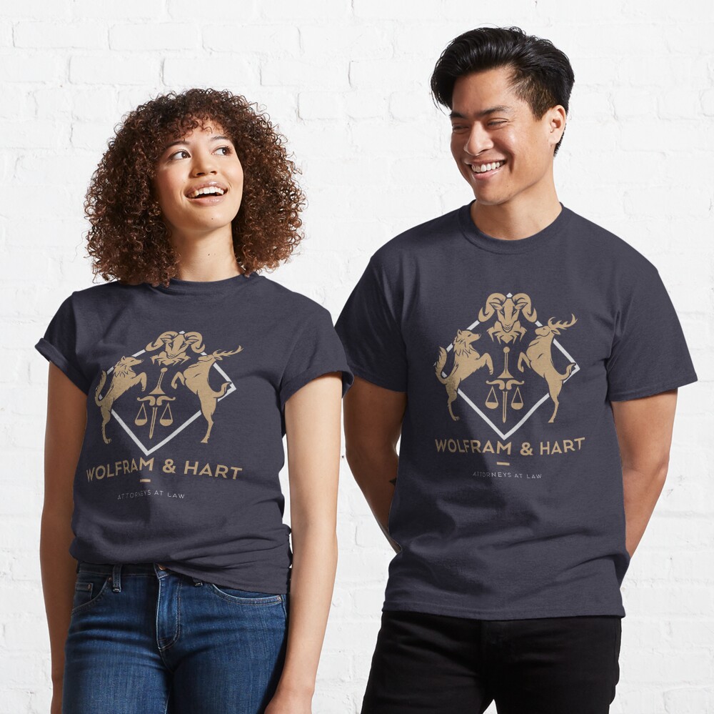 wolfram and hart t shirt