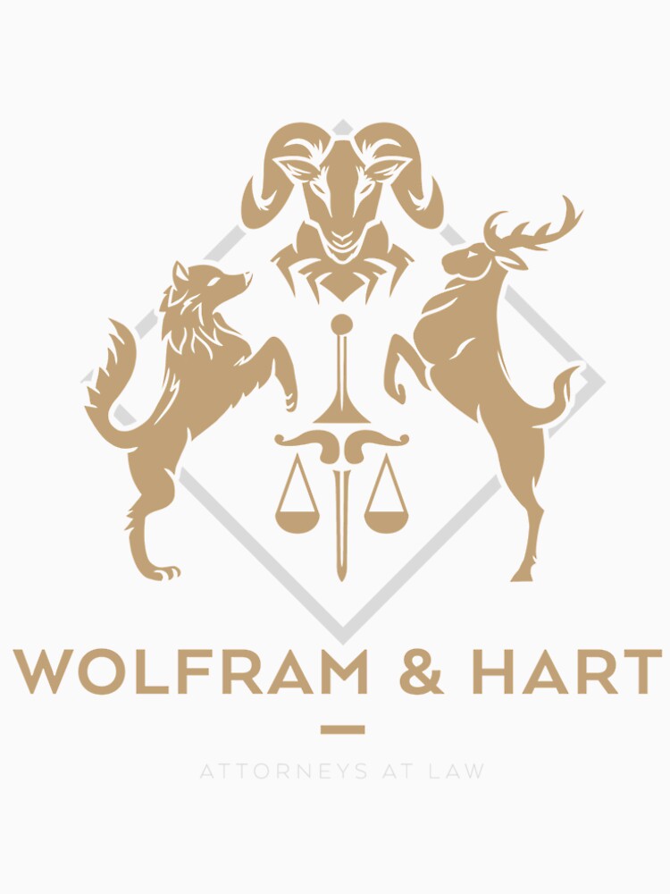 wolfram and hart t shirt