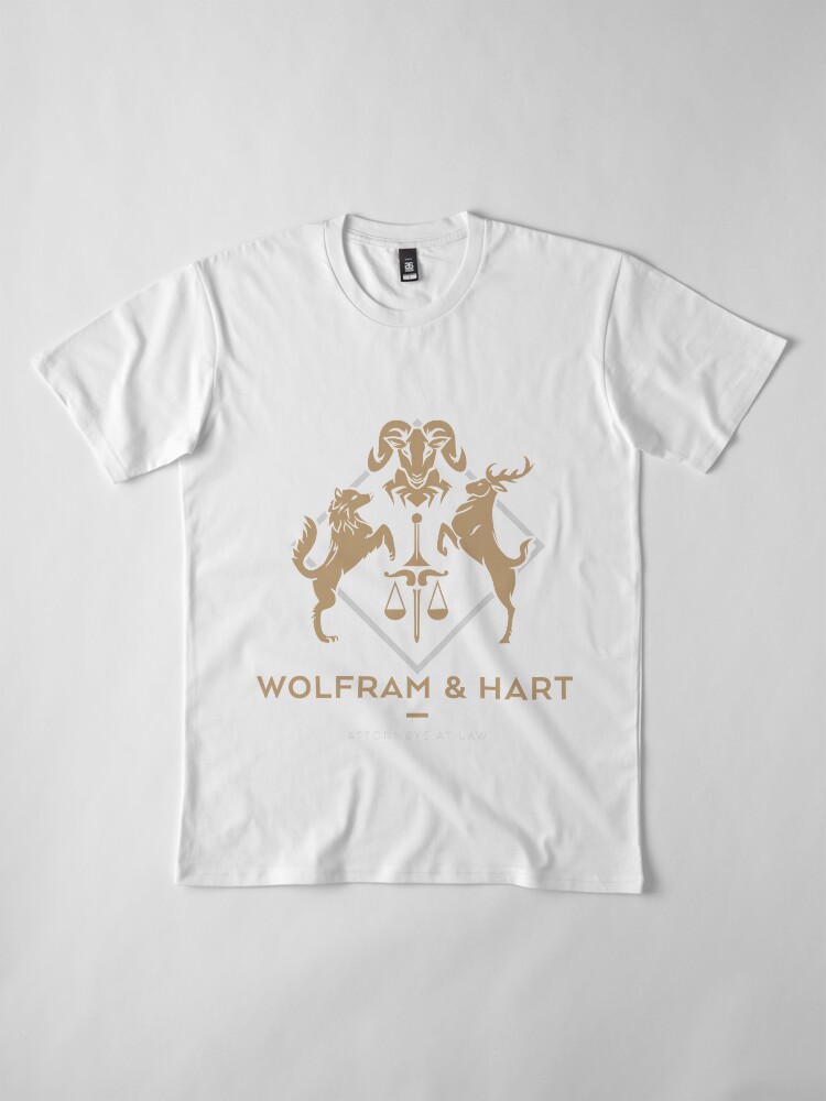 wolfram and hart t shirt