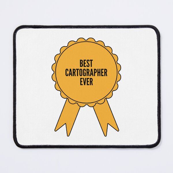 Item preview, Best Cartographer Ever Gold Medal Achievement designed and sold by SVPOD.