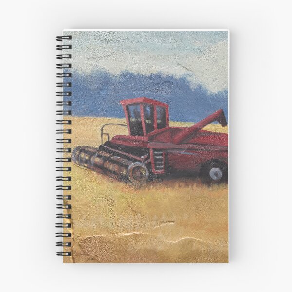 Item preview, Combine harvesting rice designed and sold by LeJeuneGifts.