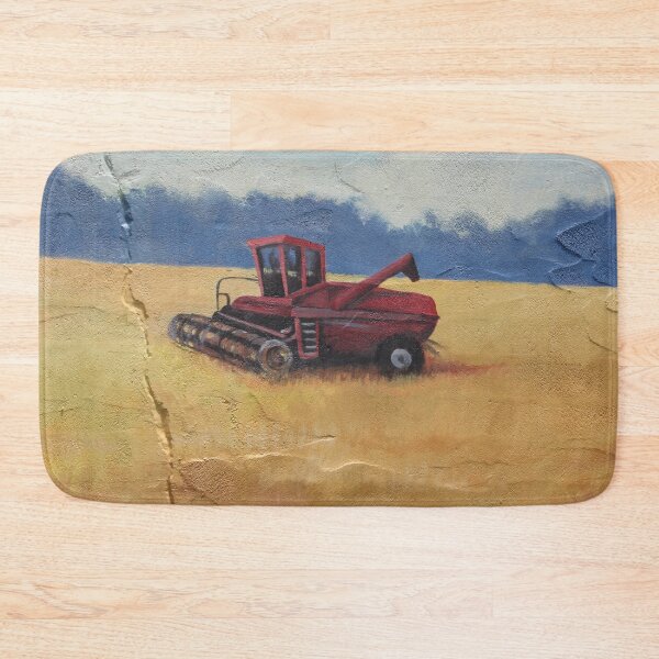 Item preview, Combine harvesting rice designed and sold by LeJeuneGifts.