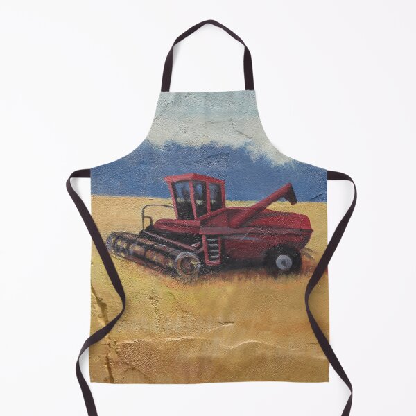 Item preview, Combine harvesting rice designed and sold by LeJeuneGifts.