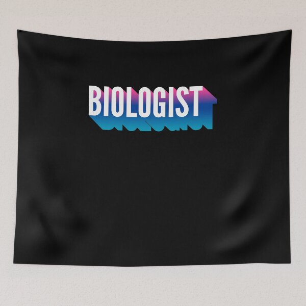 Item preview, Biologist With Long Gradient Shadow designed and sold by SVPOD.