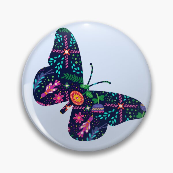 Item preview, Floral Space Butterfly Mandala designed and sold by Design-Maniya.