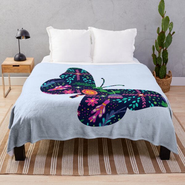 Item preview, Floral Space Butterfly Mandala designed and sold by Design-Maniya.