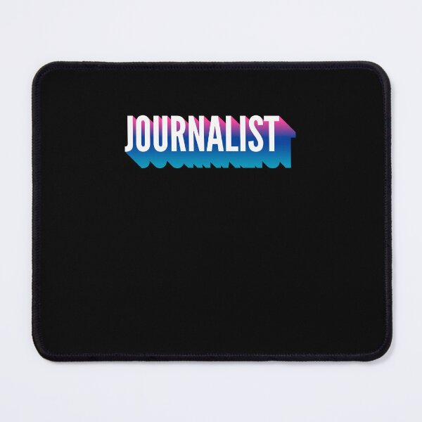 Item preview, Journalist With Long Gradient Shadow designed and sold by SVPOD.