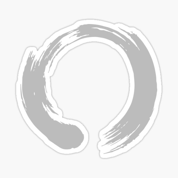 Item preview, Enso Zen Buddhism Artistic Brush Stroke designed and sold by cosfrog.