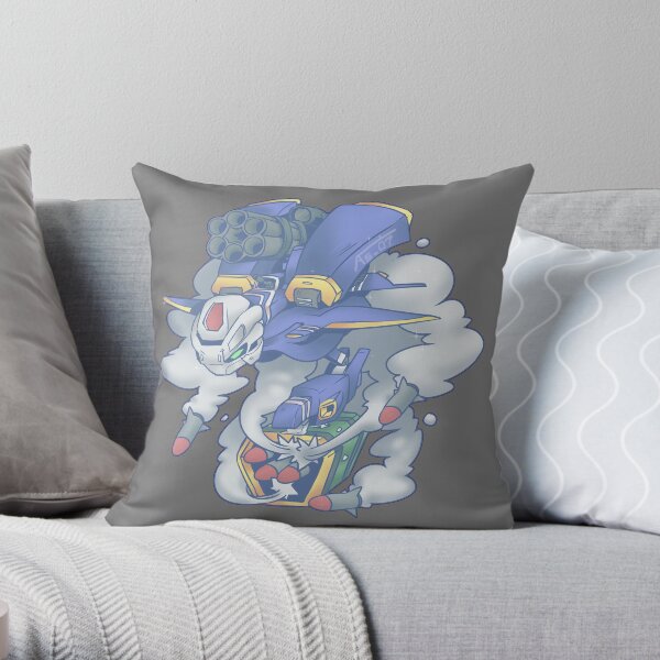 Einhander Throw Pillow