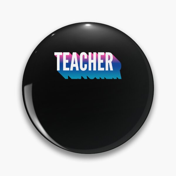 Item preview, Teacher With Long Gradient Shadow designed and sold by SVPOD.