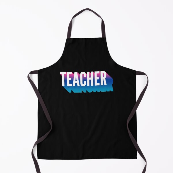 Item preview, Teacher With Long Gradient Shadow designed and sold by SVPOD.