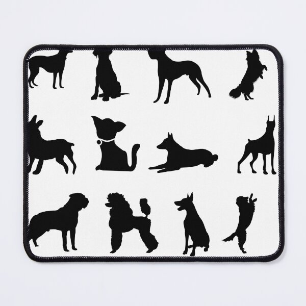 Artikelvorschau, Benutzerdefinierte Hunde-Silhouette entworfen und verkauft von RachodShop.