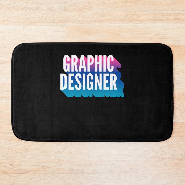 Item preview, Graphic Designer With Long Gradient Shadow designed and sold by SVPOD.