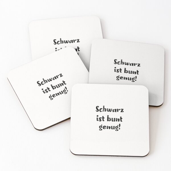 Item preview, Schwarz ist bunt genug Sarkasmus Sarkastisch designed and sold by toufikpromo.