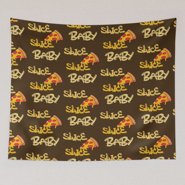 Item preview, Funny  Slice Slice Baby, Pizza Lovers Gift Idea  designed and sold by tawscolors.