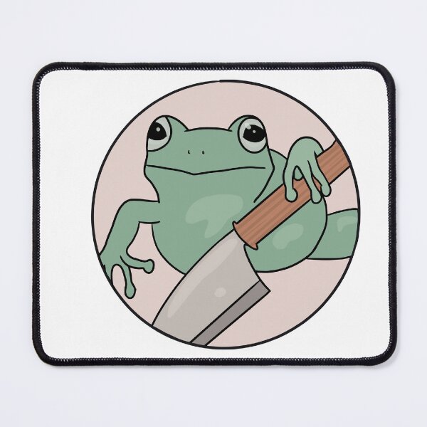 Item preview, Frog w/ knife pin style 1 designed and sold by Its-vailentino.