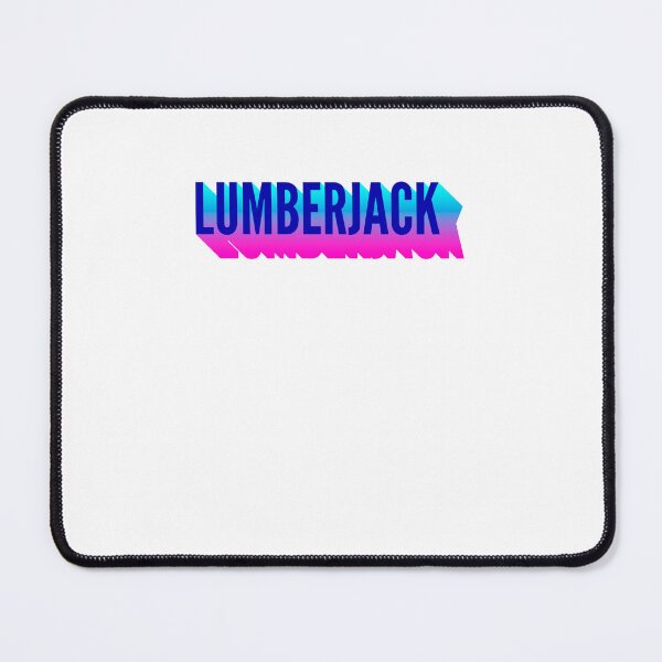 Item preview, Lumberjack With Long Gradient Shadow designed and sold by SVPOD.