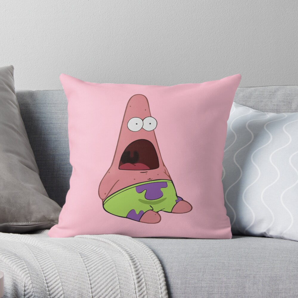 patrick star pillow