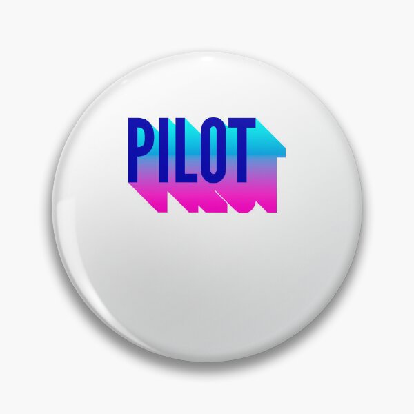 Item preview, Pilot With Long Gradient Shadow designed and sold by SVPOD.
