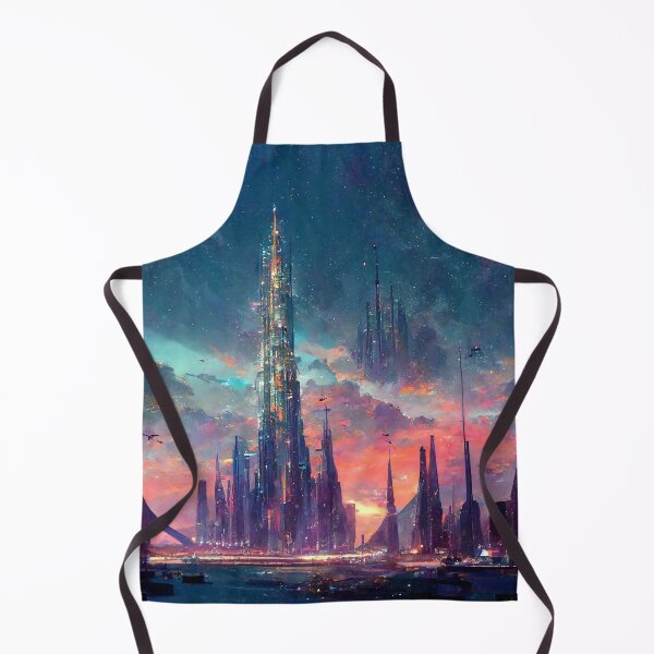 Item preview, Radiant Colorful Crystal Power City designed and sold by SteampunkJuni.