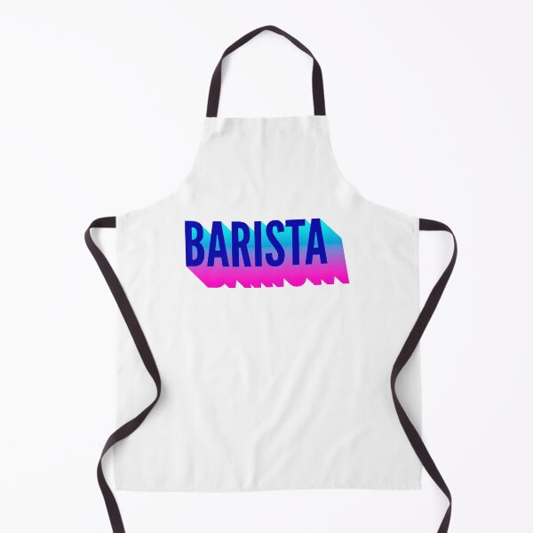 Item preview, Barista With Long Gradient Shadow designed and sold by SVPOD.