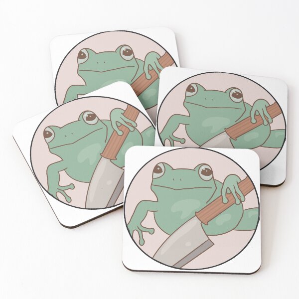 Item preview, Frog w/ knife pin style 2 designed and sold by Its-vailentino.