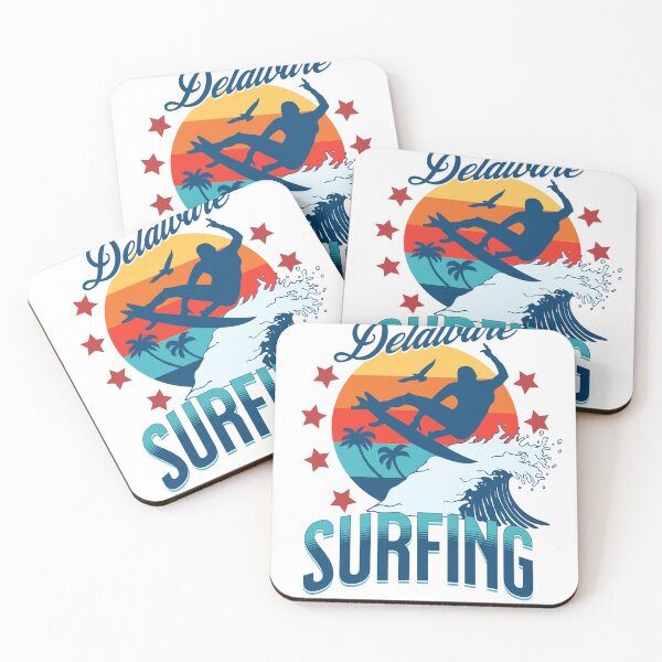 Item preview, Pride of Delaware! Bethany Beach Surfing Graphic! designed and sold by gratefulshop.