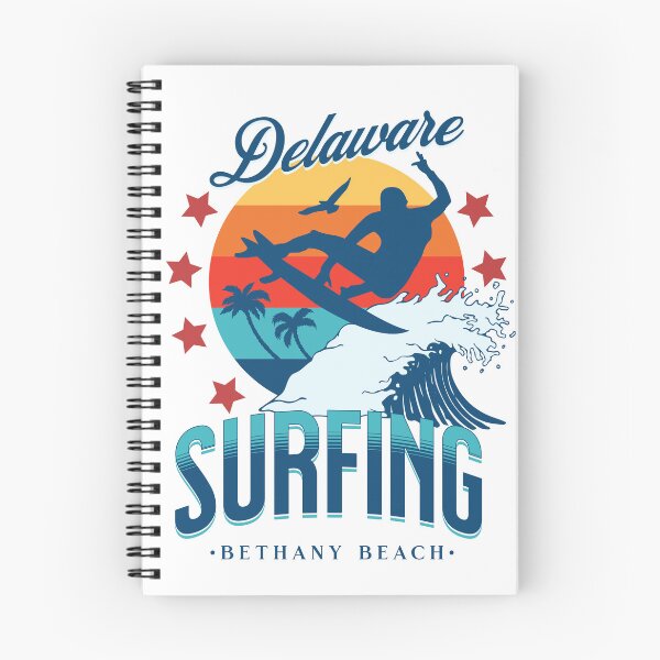Item preview, Pride of Delaware! Bethany Beach Surfing Graphic! designed and sold by gratefulshop.