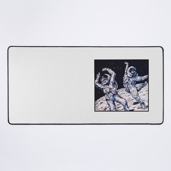 Item preview, Astronauts dancing on the moon designed and sold by Fernand de Wolf.