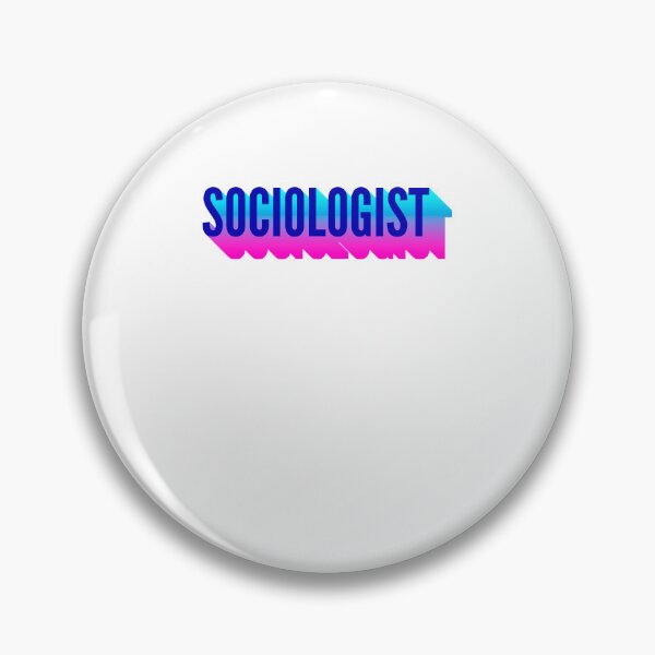 Item preview, Sociologist With Long Gradient Shadow designed and sold by SVPOD.