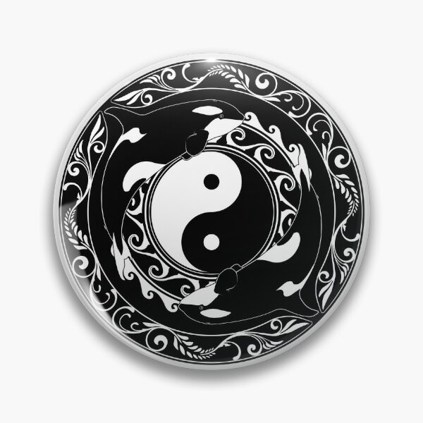 Artikelvorschau, Yin Yang Orcas entworfen und verkauft von NicGrayGraphic.