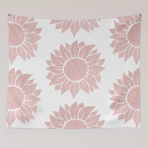 Item preview, Rose Gold Glitter SunFlower  designed and sold by TrendyGlitter.