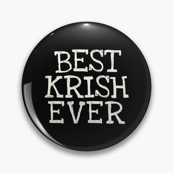 Item preview, Best Krish Ever Funny Personalized Name designed and sold by MariosNydras.