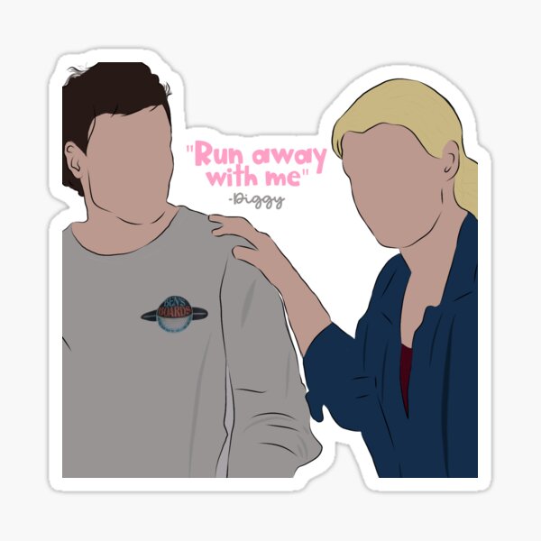 Dean & Ziggy Quote Sticker