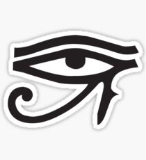 Eye of Horus Lemon Sticker