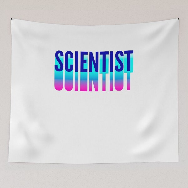 Item preview, Scientist With Long Gradient Shadow designed and sold by SVPOD.