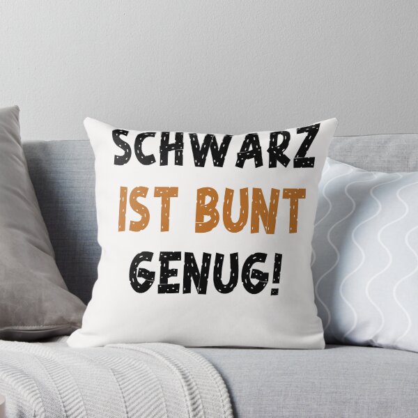 Item preview,  Schwarz ist bunt genug Sarkasmus Sarkastisch designed and sold by toufikpromo.