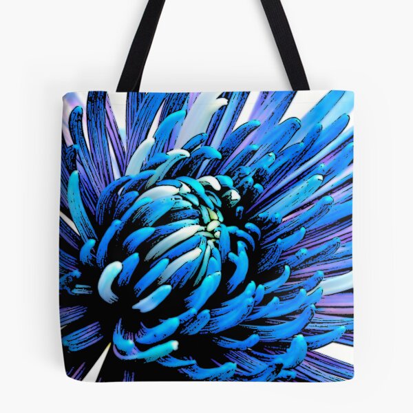 Item preview, Blue Crazy Flower designed and sold by Modified.