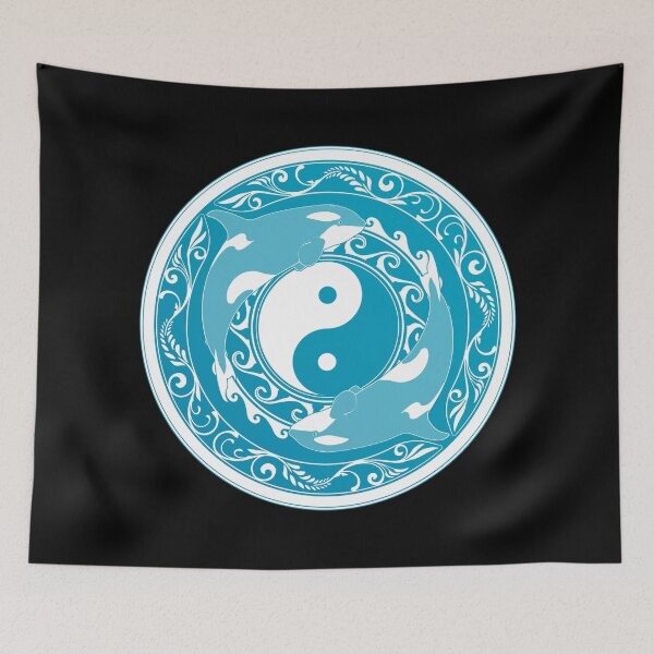 Item preview, Yin Yang orcas designed and sold by NicGrayGraphic.