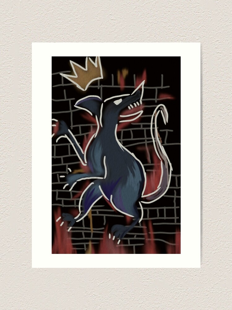 Rat King art print