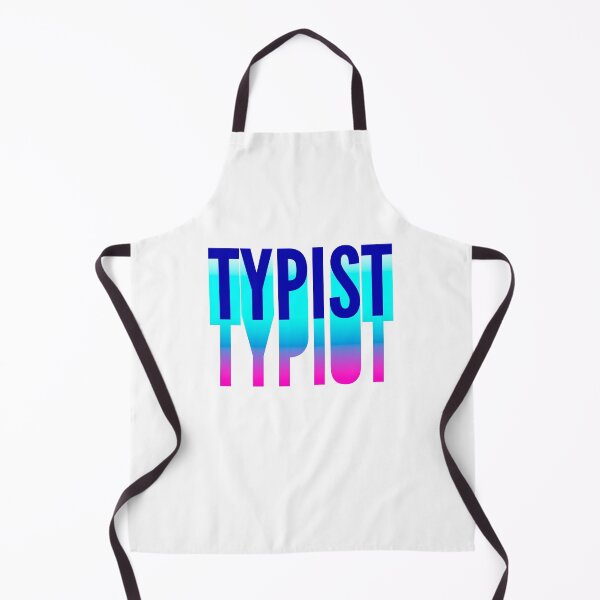 Item preview, Typist With Long Gradient Shadow designed and sold by SVPOD.
